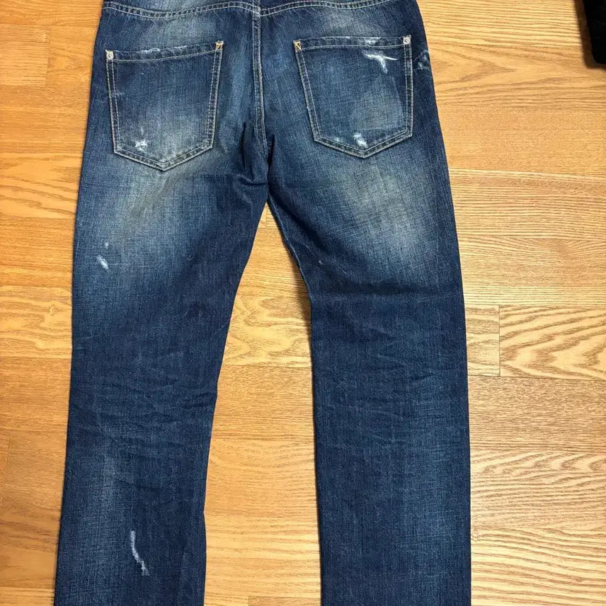 [BUNJANG] Dsquared2 Destroyed Denim Jeans / 디스퀘어드2 데미지 디스진 정품 - 쿨가이핏 44