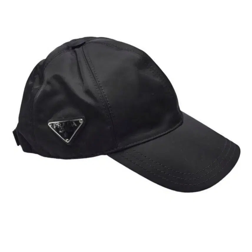 [BUNJANG] Prada Re-Nylon Baseball Cap / 프라다 리나일론 볼캡 블랙 M 리본즈 위탁 무이자3개월가능