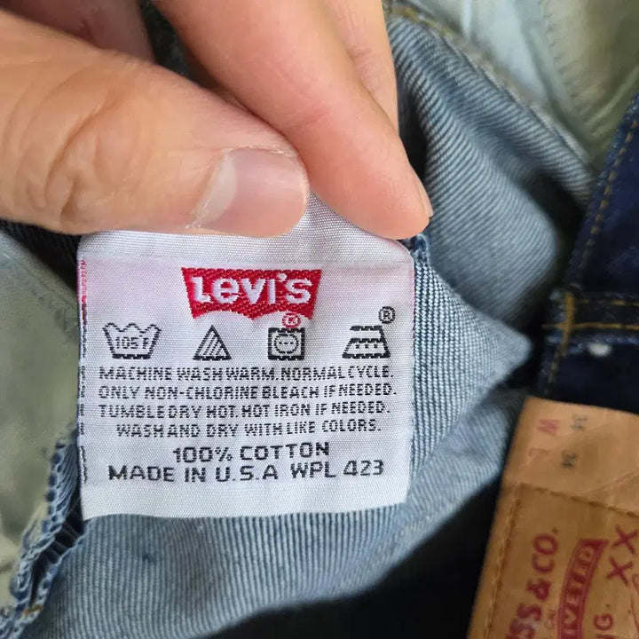 [BUNJANG] Levi's 90s USA 501 Original Jeans / 리바이스 90s usa 501오리지널 34x34사이즈 데드스탁