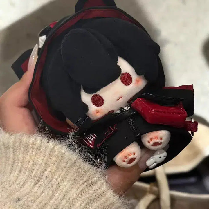 [BUNJANG] 10cm 15cm Black & Red Cat Hoodie / 10cm, 15cm 블랙&레드 고양이 후드티