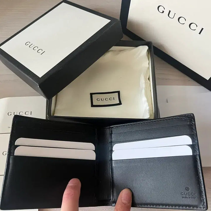 [BUNJANG] Gucci Snake Bi-fold Wallet Full Set / 새상품급 구찌 스네이크 반지갑 풀구성