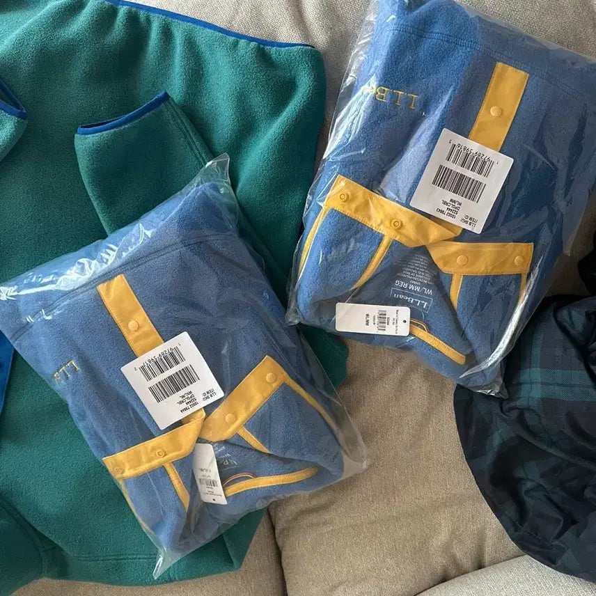 [BUNJANG] LL Bean Fleece Pullover Green L / LL Bean 엘엘빈 플리스 후리스 풀오버 그린 L사이즈 새상품