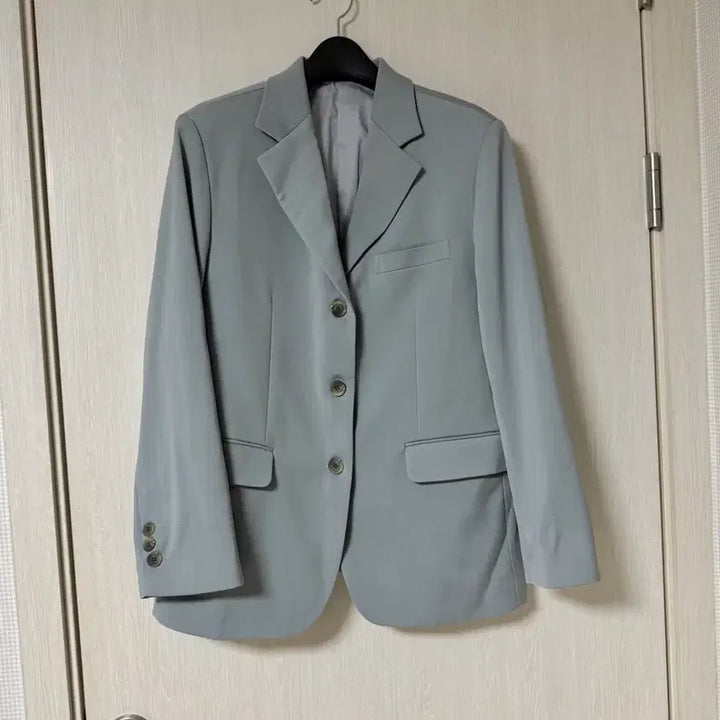 [BUNJANG] Wonlog Blue Jacket / 원로그 wonlog 블루 자켓 (차정원 스타일)