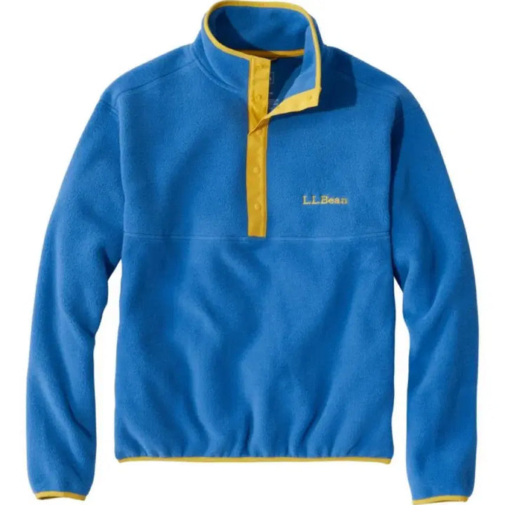 [BUNJANG] LL Bean Fleece Pullover Jacket / 엘엘빈 LL Bean 플리스 후리스 풀오버 블루컬러 L 새상품