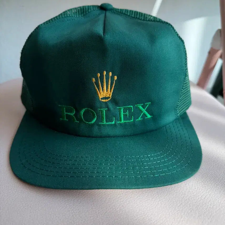 [BUNJANG] Rolex 90s Vintage Trucker Cap / 롤렉스모자 90s made in USA (마지막할인)