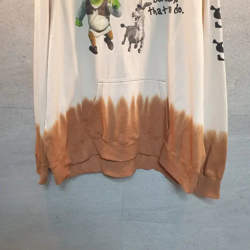 [BUNJANG] DreamWorks Shrek Tie-Dye Hoodie / 드림웍스정품. 슈렉 타이다이 후드티. 새상품!