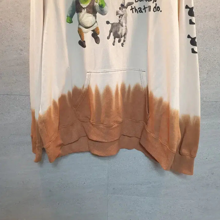 [BUNJANG] DreamWorks Shrek Tie-Dye Hoodie / 드림웍스정품. 슈렉 타이다이 후드티. 새상품!