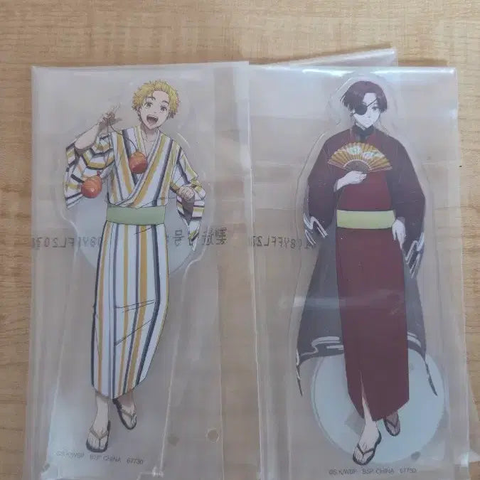 [BUNJANG] Winbre Nirei &amp; Suou Acrylic Stand Bundle Set / 윈브레 아크릴 F상 니레이 / 스오 (일괄 미개봉)