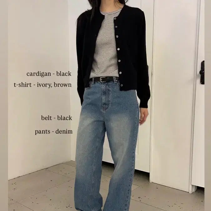 [BUNJANG] Washed Denim Jeans / 워싱 데님