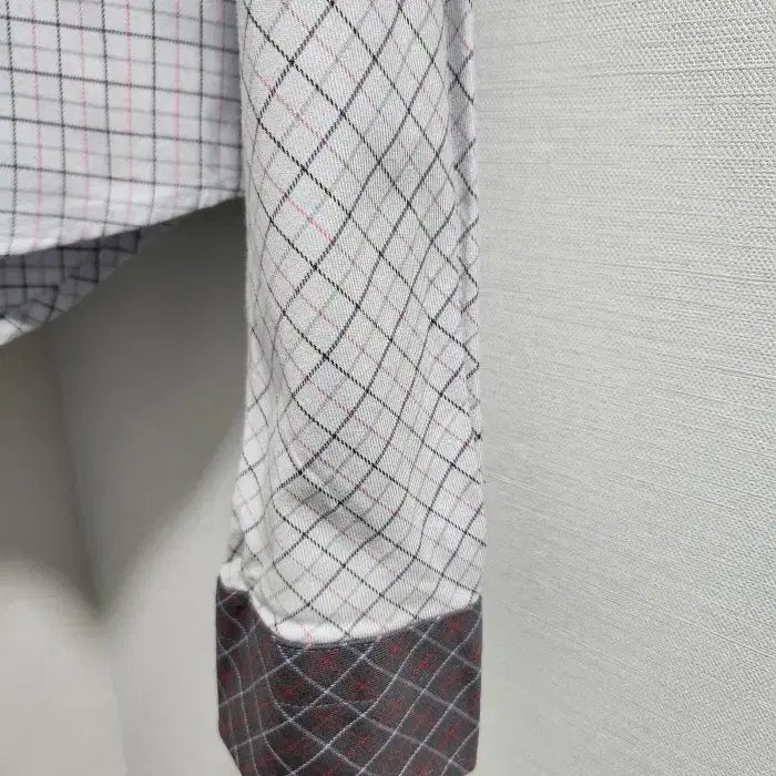[BUNJANG] BERNHARD WILLHELM Checked Shirt Cotton Sky Blue / 버나드웰햄 체크셔츠