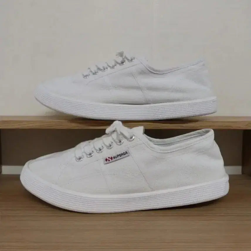 [BUNJANG] Superga 2750 Superlight Sneakers (White, 245) / 여성 수페르가 2750 수퍼라이트 운동화 (245)