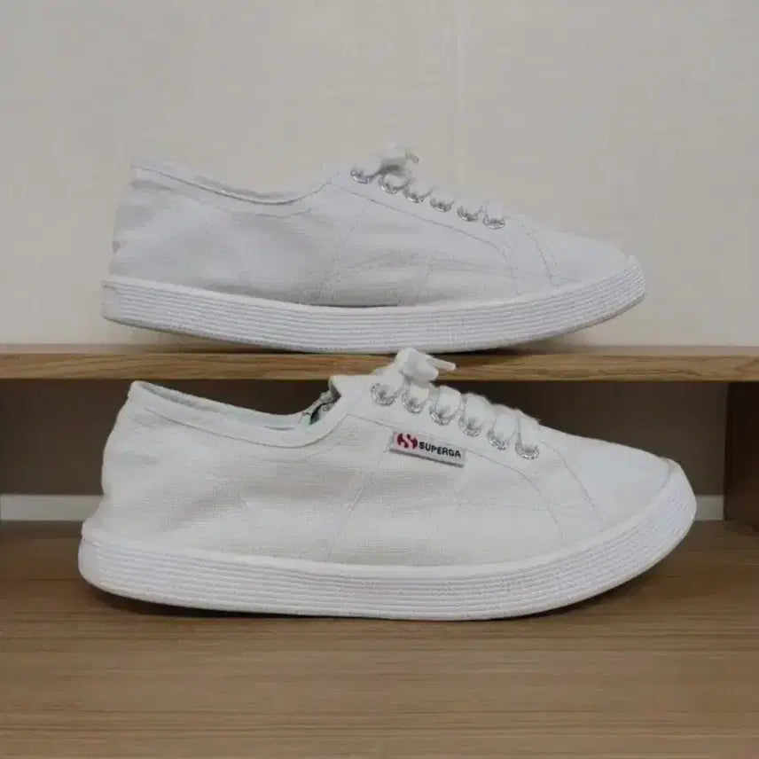 [BUNJANG] Superga 2750 Superlight Sneakers (White, 245) / 여성 수페르가 2750 수퍼라이트 운동화 (245)