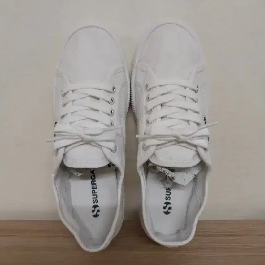[BUNJANG] Superga 2750 Superlight Sneakers (White, 245) / 여성 수페르가 2750 수퍼라이트 운동화 (245)