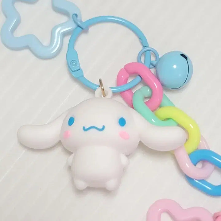 [BUNJANG] Sanrio My Melody Kuromi Cinnamoroll Keyring Set / 산리오 마이멜로디 쿠로미 시나모롤 키링 3종