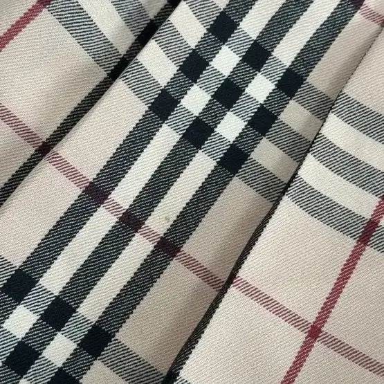 [BUNJANG] Burberry Check Mini Wrap Skirt / 버버리 체크 버클 미니 랩스커트