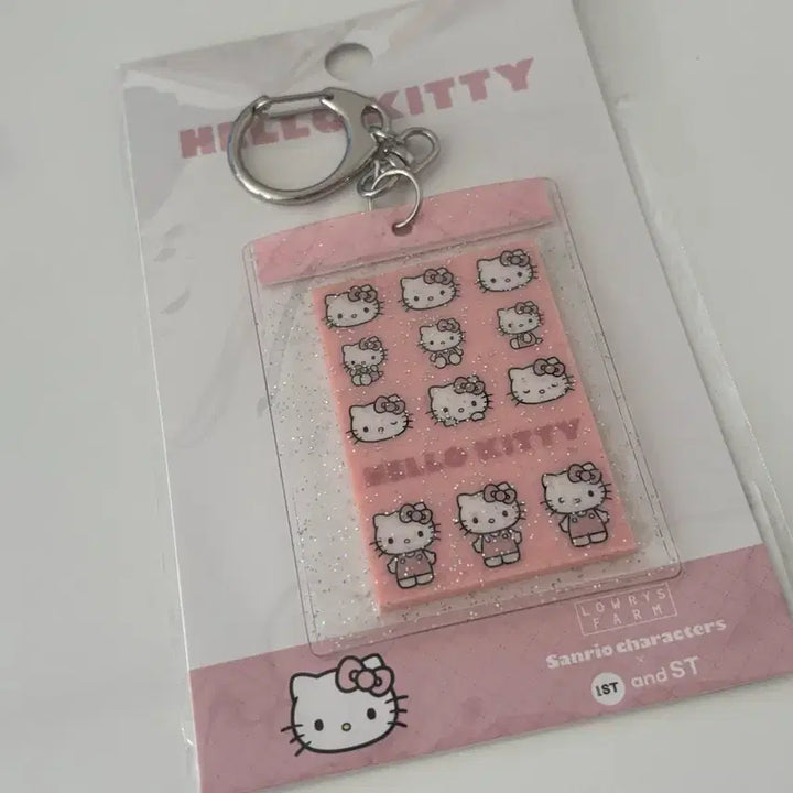 [BUNJANG] Sanrio Hello Kitty Keyring (Pink/Black) / 산리오 헬로키티 미퍼센트 키링 핑크/블랙 2종