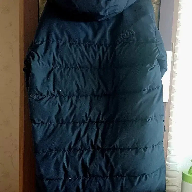 [BUNJANG] The North Face Gore-Tex Long Down Padded Jacket Black 100 / 노스페이스 고어텍스 바람막이 오리털롱패딩 블랙 100