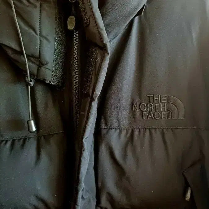 [BUNJANG] The North Face Gore-Tex Long Down Padded Jacket Black 100 / 노스페이스 고어텍스 바람막이 오리털롱패딩 블랙 100
