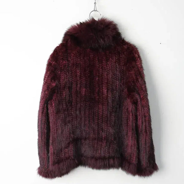 [BUNJANG] Corner Suite Fox Fur Collar Mink Jacket / 55/코너스위트 폭스카라 밍크 자켓