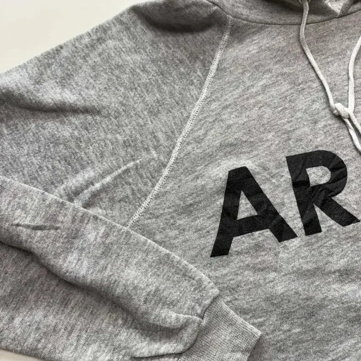 [BUNJANG] ARMY Gray Hoodie / ARMY 프린팅 후드티 그레이