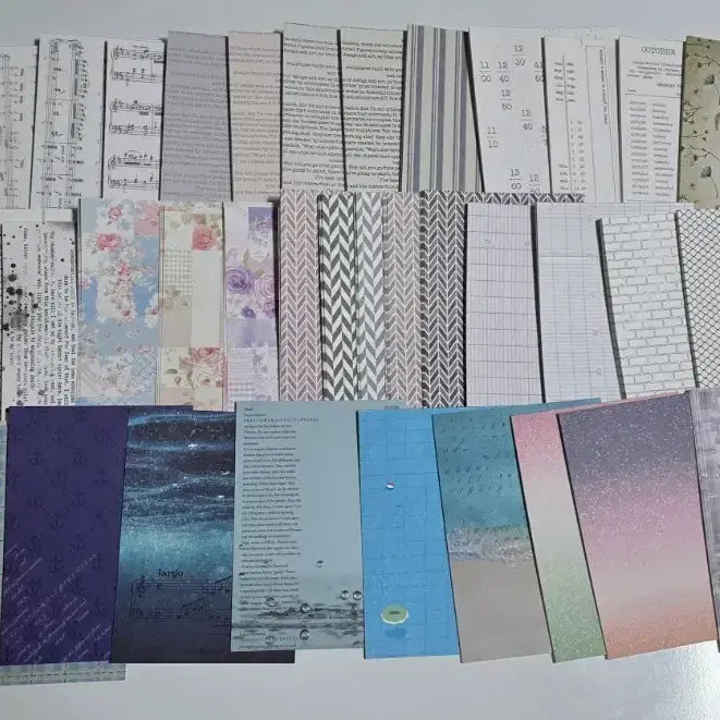 [BUNJANG] Decorating Memo Pad Mix Set / 다꾸 배경지 떡메모지 믹스 세트