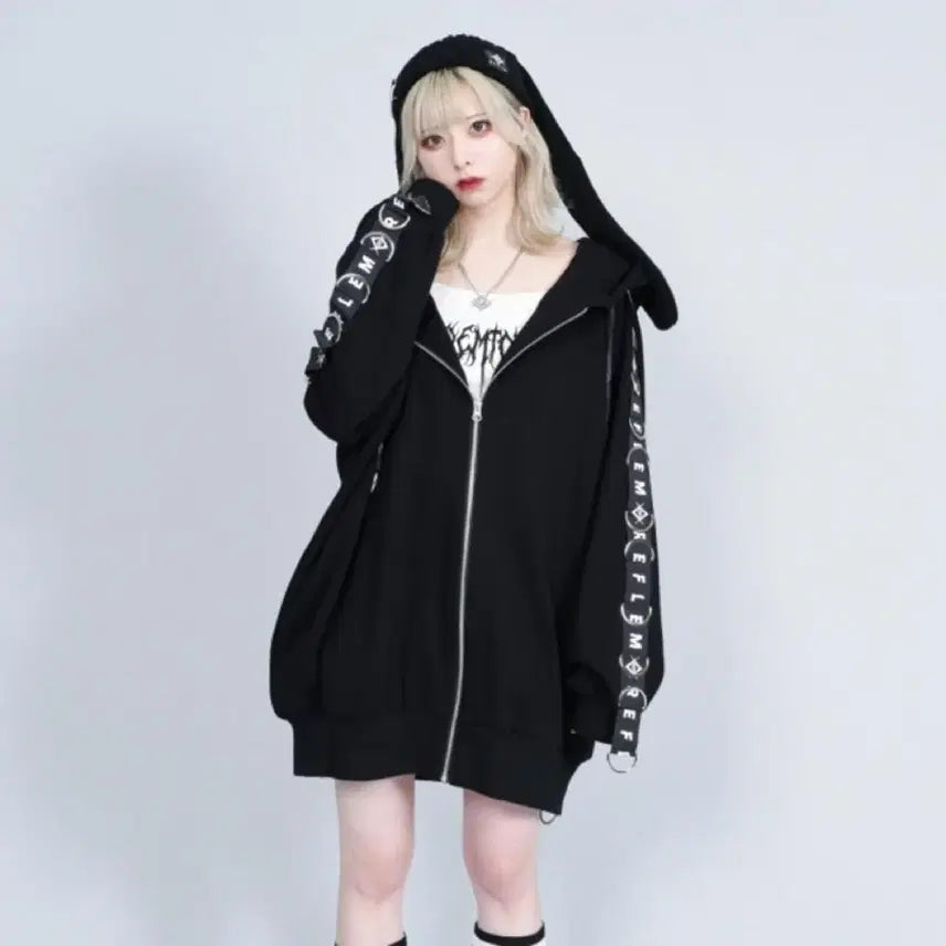 [BUNJANG] Refldm D-Ring Hoodie Zip-up / refldm 레플렘 D링 후드집업