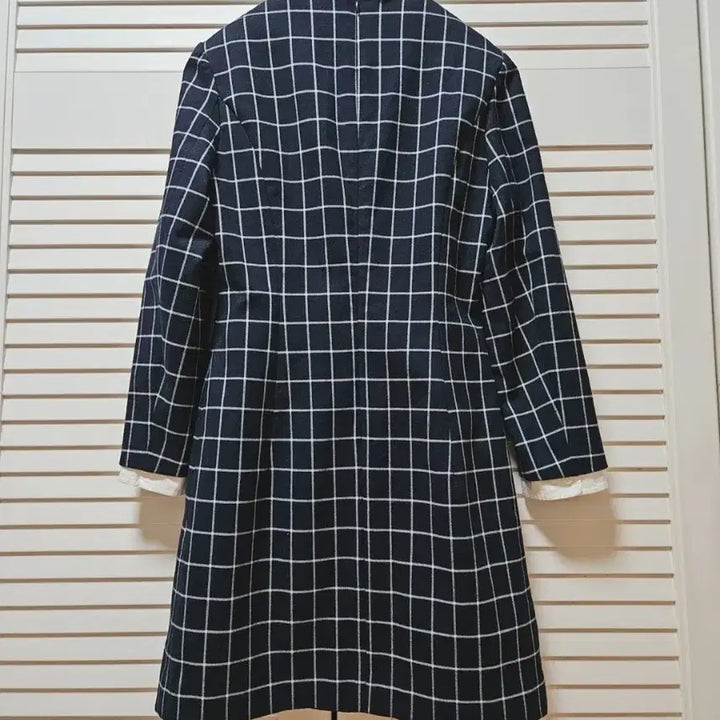 [BUNJANG] Navy White Collar Dress / 네이비 화이트 카라 원피스