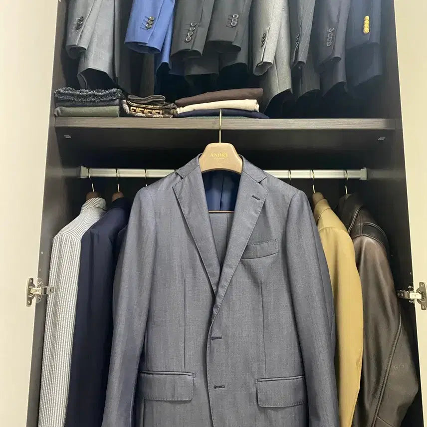 [BUNJANG] RING JACKET Charcoal Gray Suit Set (Size 44) / 링자켓(RING JACKET) 차콜그레이 수트 셋업(44)