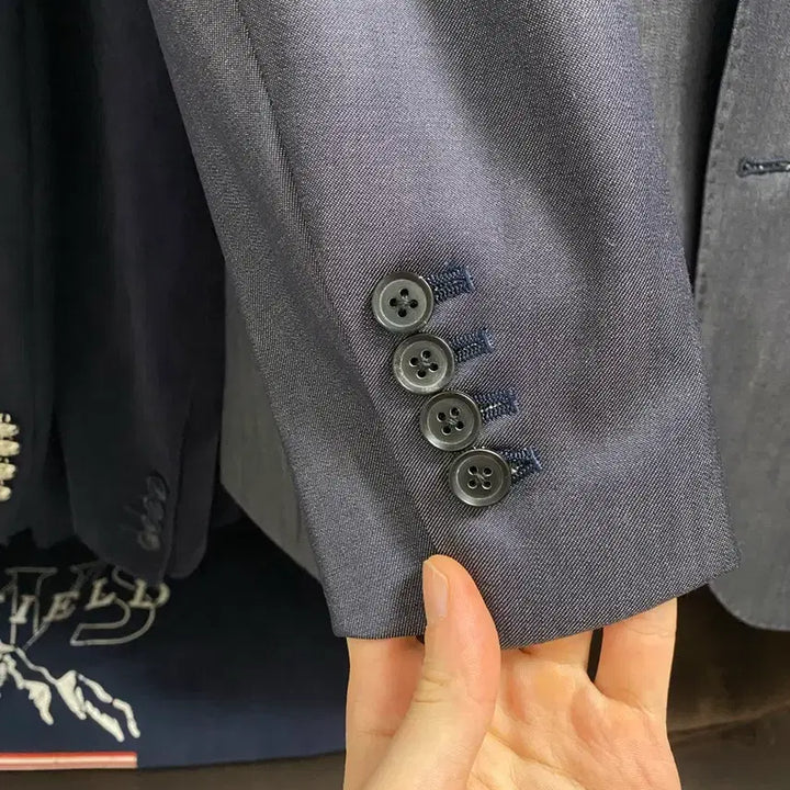 [BUNJANG] RING JACKET Charcoal Gray Suit Set (Size 44) / 링자켓(RING JACKET) 차콜그레이 수트 셋업(44)