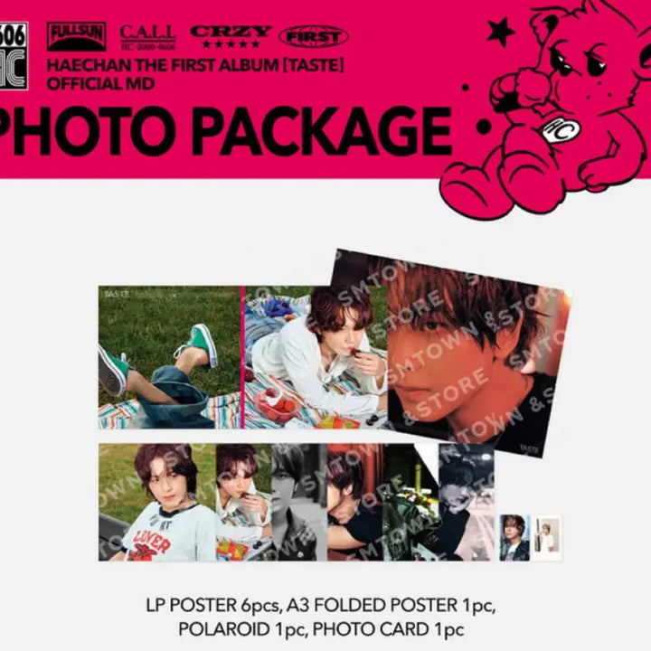 [BUNJANG] NCT Haechan Taste Photocard Package / 엔시티 해찬 taste 테이스트 포토패키지 포카 포함 양도 폴라제외