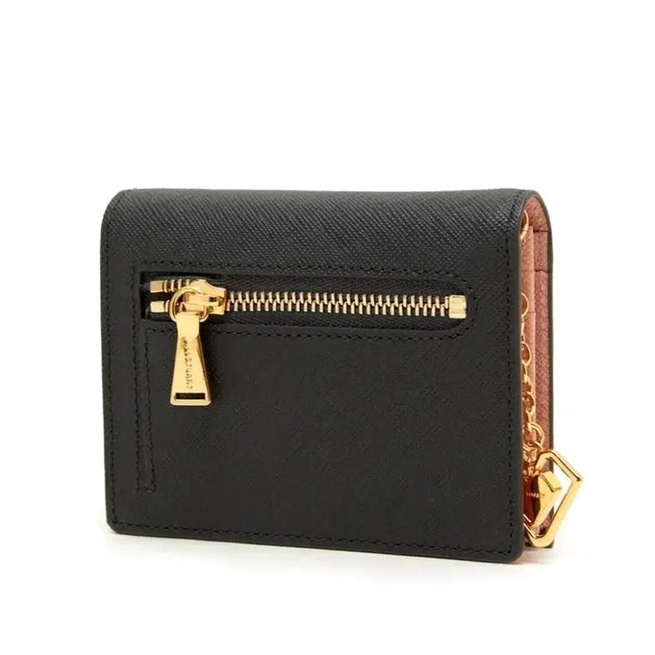 [BUNJANG] Jill Stuart Gray Pink Bifold Wallet / 질스튜어트 그레이 핑크 반지갑(상태좋아요