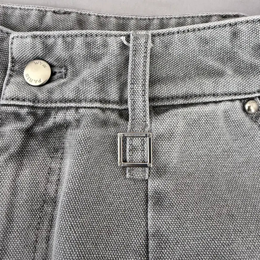 [BUNJANG] Wooyoungmi 3D Denim Gray Jeans / 우영미3d데님 그레이
