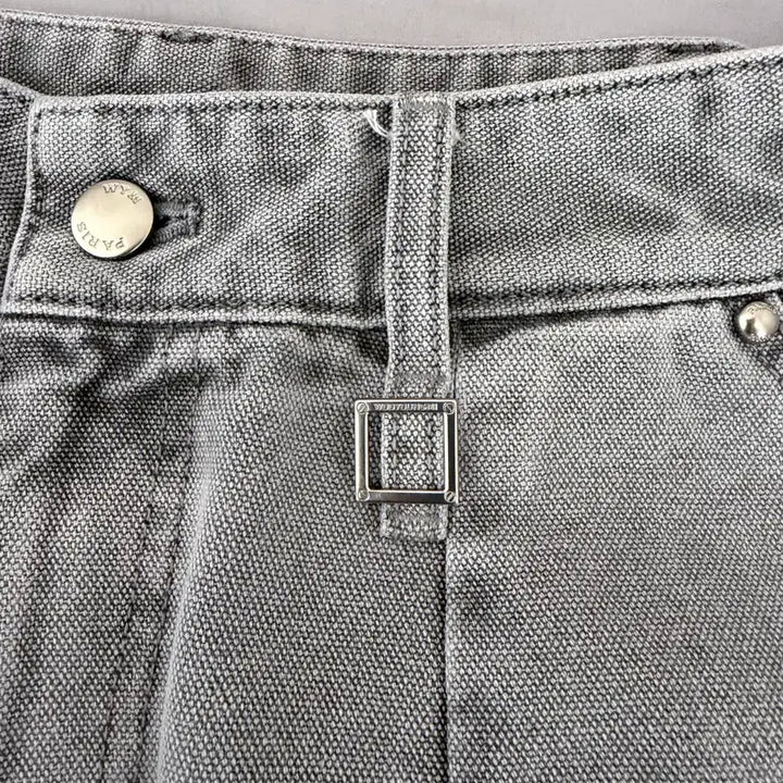 [BUNJANG] Wooyoungmi 3D Denim Gray Jeans / 우영미3d데님 그레이