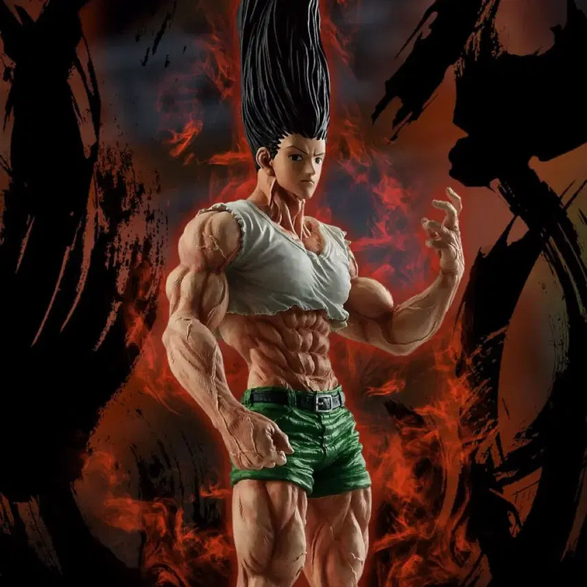 [BUNJANG] Hunter x Hunter Chimera Ant Gon Figure Bundle Set / 헌터X헌터  키메라 앤트 2탄 라스트원상 곤 성장 곤육몬(미개봉)+캔뱃지