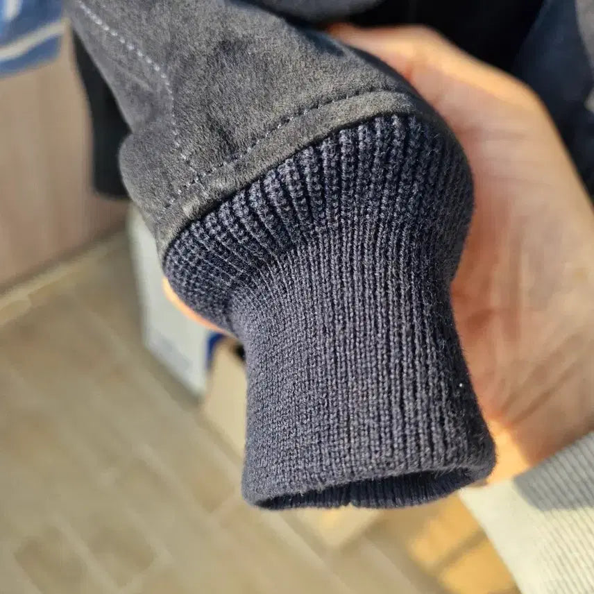 [SOLD OUT] 폴로 스웨이드 봄버 자켓 네이비 S 사이즈