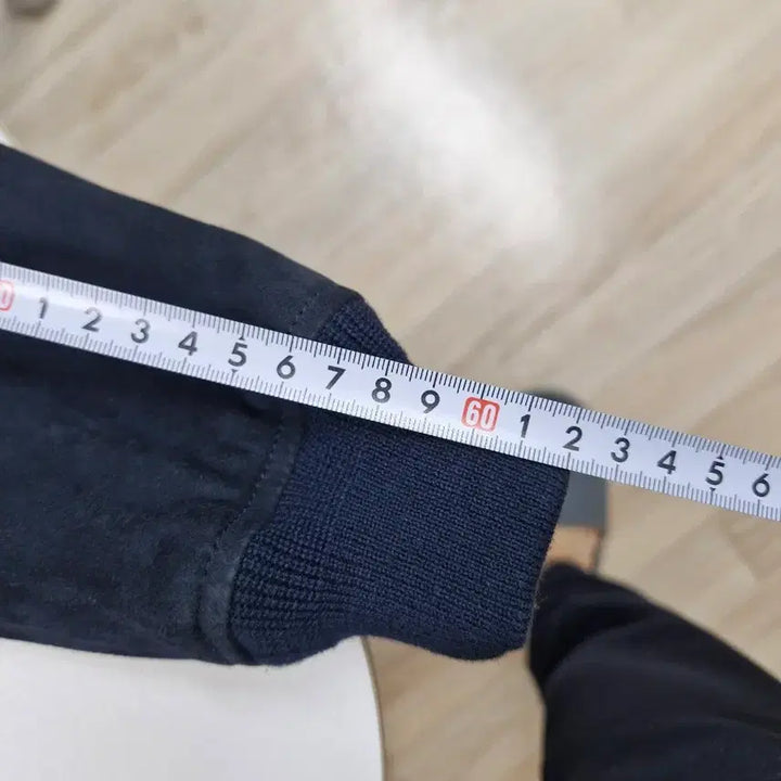 [SOLD OUT] 폴로 스웨이드 봄버 자켓 네이비 S 사이즈
