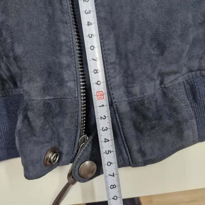 [SOLD OUT] 폴로 스웨이드 봄버 자켓 네이비 S 사이즈