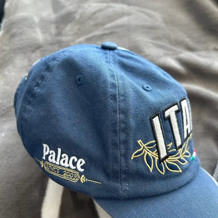 [BUNJANG] Palace 6-Panel Navy Hat / 팔라스 이탈리아 6-패널 네이비 24ss