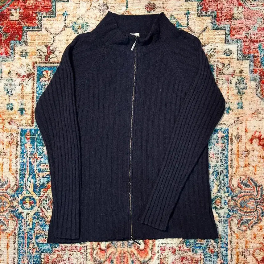 [BUNJANG] Armani Collezioni Knit Zip-Up / [M] 아르마니 꼴레지오니 니트 집업