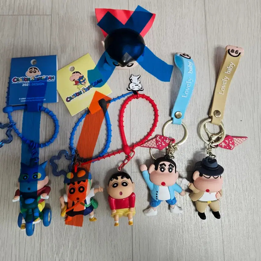 [BUNJANG] Character Keyring / 짱구/미피/헬로키티 캐릭터 키링