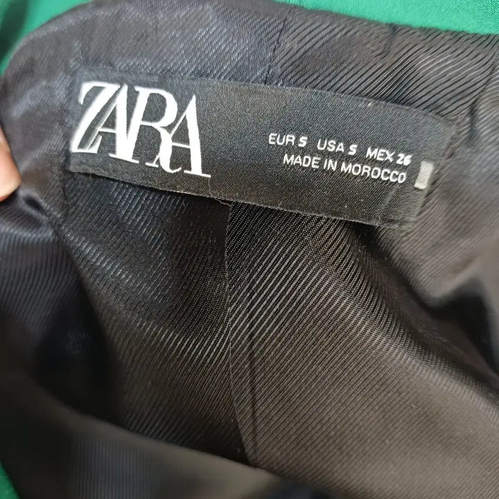 [BUNJANG] Zara Double Button Jacket (80 Size) / 자라 그린 더블 버튼 자켓80사이즈 봄가을  62149