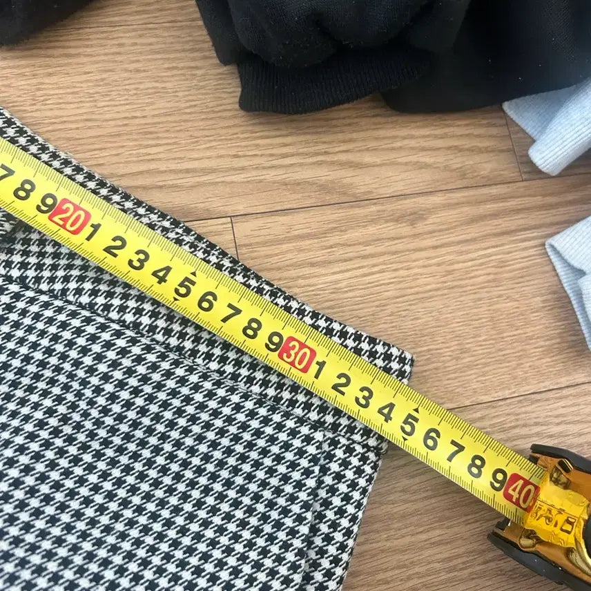 [BUNJANG] Orr Checkered Pants / 오르 기모체크바지