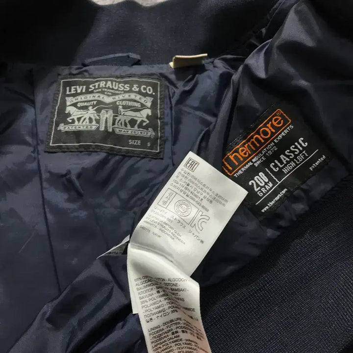 [BUNJANG] LEVI'S Quilted Lightweight Jacket / [S, A급]# 리바이스(LEVI'S) 물결 퀼팅 경량 자켓