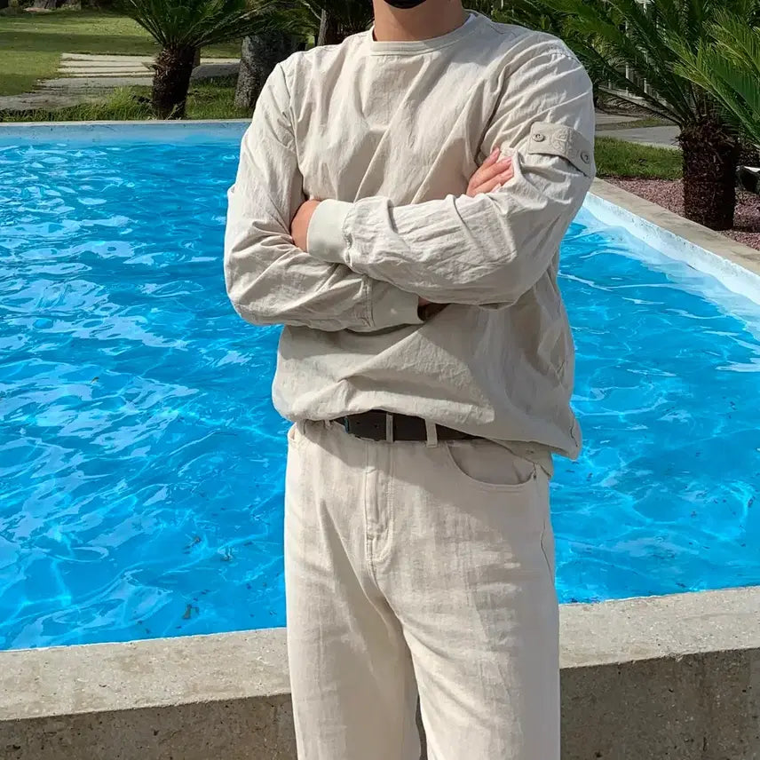 [BUNJANG] Stone Island Ghost Piece Nylon Sweatshirt XXL / 스톤아일랜드 고스트피스 나일론 맨투맨 XXL