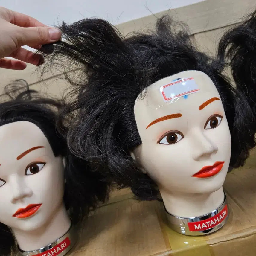 [BUNJANG] Wig Bundle Set (6) / 시험가발, 미용가발, 인모가발 일괄(6)