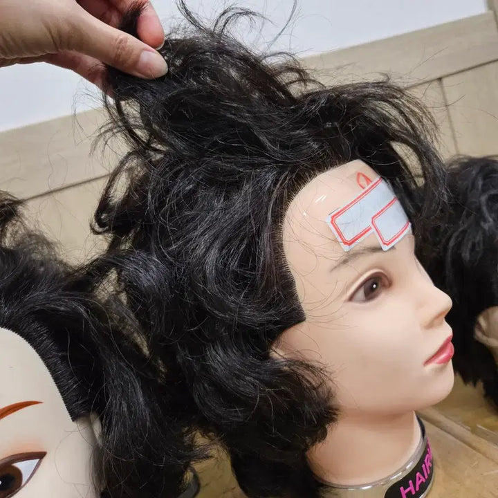 [BUNJANG] Wig Bundle Set (6) / 시험가발, 미용가발, 인모가발 일괄(6)