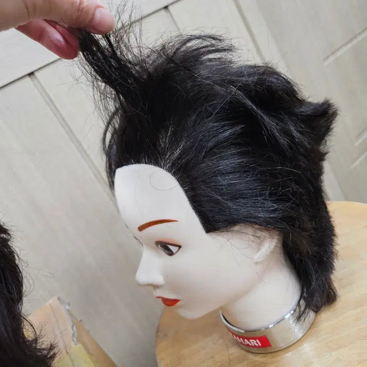 [BUNJANG] Wig Bundle Set (6) / 시험가발, 미용가발, 인모가발 일괄(6)