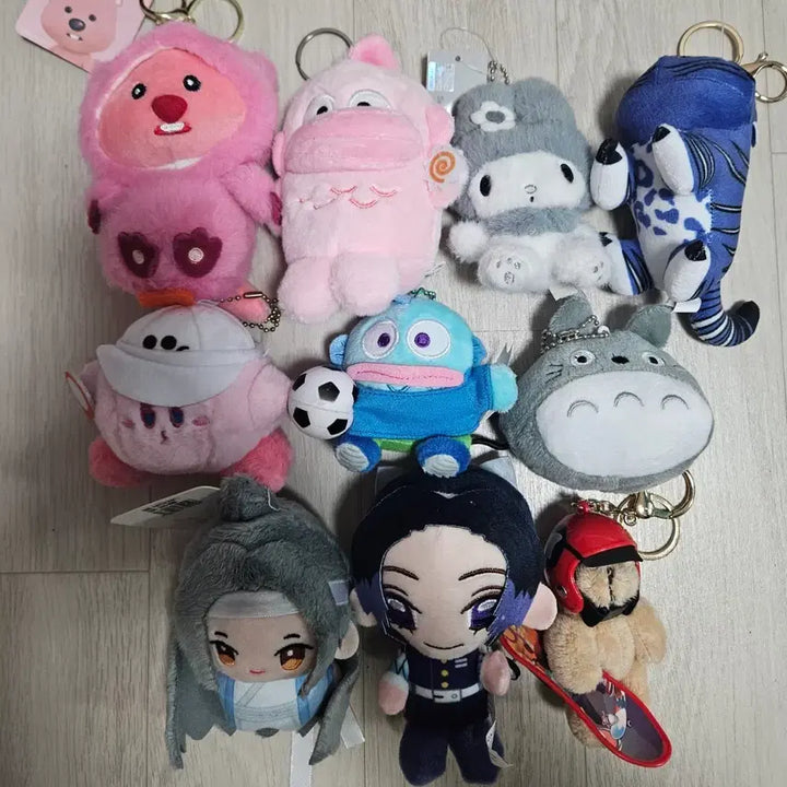 [BUNJANG] Character Keyring / 캐릭터 인형 키링 (케데헌, 한교동 등)