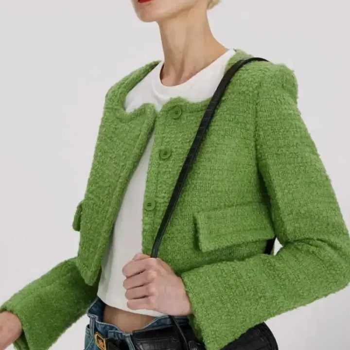 [BUNJANG] RECTO Holiday Boucle Jacket / 렉토 홀리데이 부클 자켓