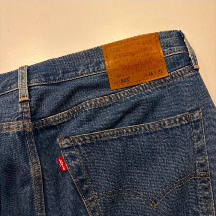 [BUNJANG] Levi's 501 Premium Denim / 리바이스 501 프리미엄 데님 36x32